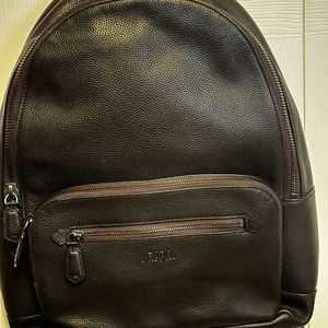 Brand New Polo Ralph Lauren Premium Leather Backpack/ Bag